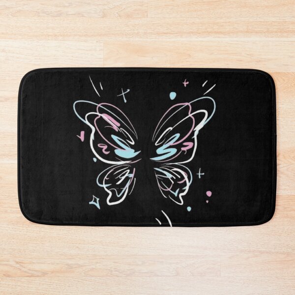 Item preview, SEO Friendly Title  Pastel Butterfly Aesthetic Design | Cute Neon Fantasy Butterfly Art designed and sold by FloraMyst.