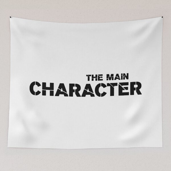 Item preview, THE MAIN CHARACTER, Unique designed and sold by villacreativa.