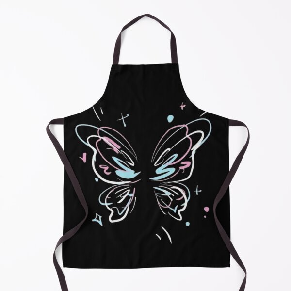 Item preview, SEO Friendly Title  Pastel Butterfly Aesthetic Design | Cute Neon Fantasy Butterfly Art designed and sold by FloraMyst.