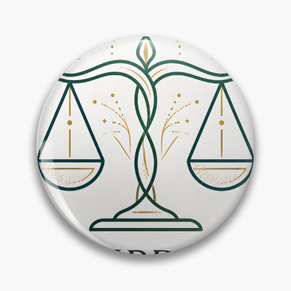 Item preview, Elegant Libra Zodiac Scales Art  Balance Design designed and sold by Clavivs.