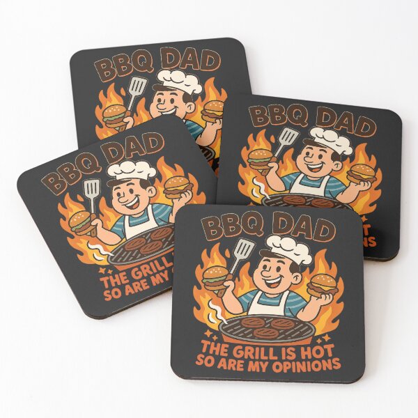 Item preview, Funny BBQ Dad Apron designed and sold by Log77.