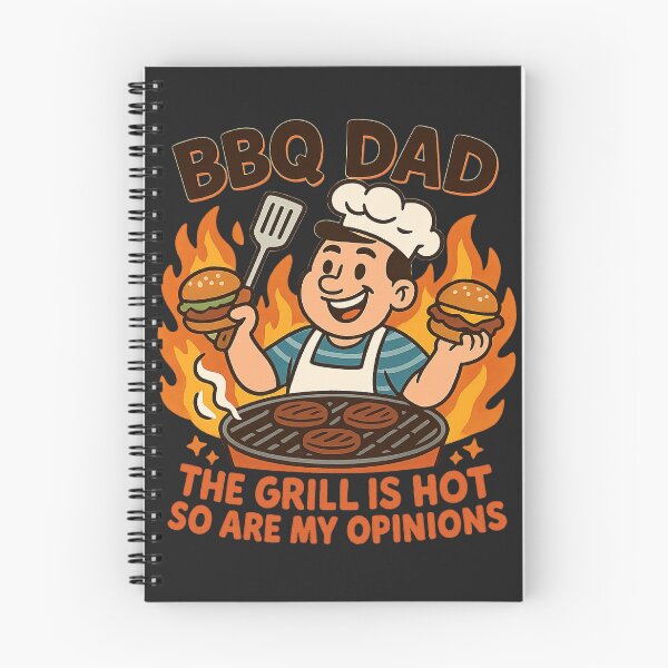 Item preview, Funny BBQ Dad Apron designed and sold by Log77.