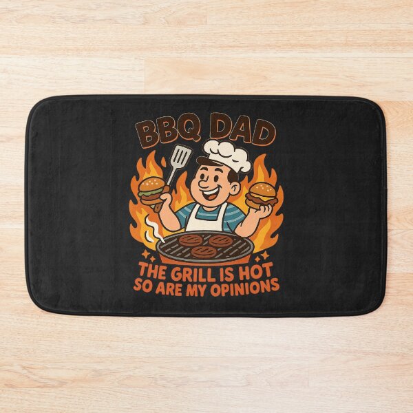 Item preview, Funny BBQ Dad Apron designed and sold by Log77.