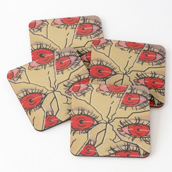 Item preview, The Red Eyes in the Broken Mirror designed and sold by AvalonUnmuzzled.