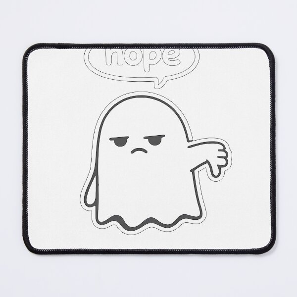 Item preview, Nope Ghost – Too Tired to Haunt designed and sold by AVINN-SENPAI.