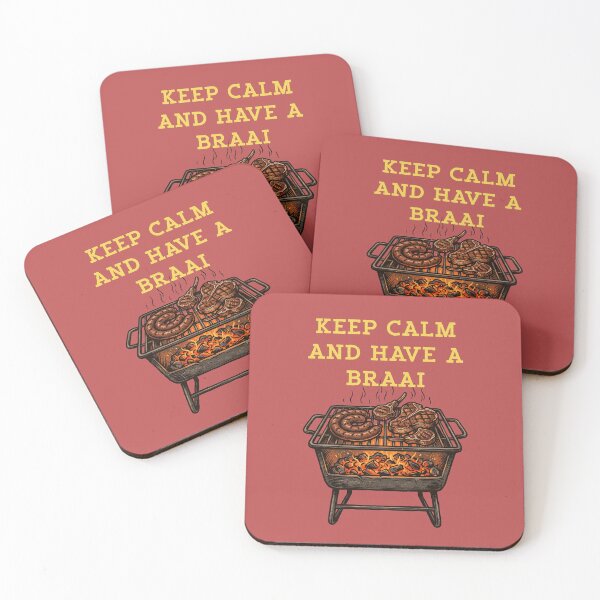 Item preview, Keep Calm And Have A Braai Grill Master BBQ designed and sold by d247.