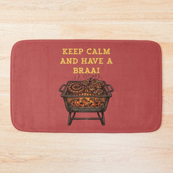 Item preview, Keep Calm And Have A Braai Grill Master BBQ designed and sold by d247.