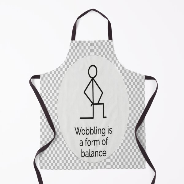 Item preview, Wobbling Is A Form Of Balance Funny Yoga designed and sold by moTshiTshi.