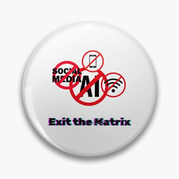 Item preview, Anti-Digital Distraction "Exit the Matrix" Graphic designed and sold by RickTShop.