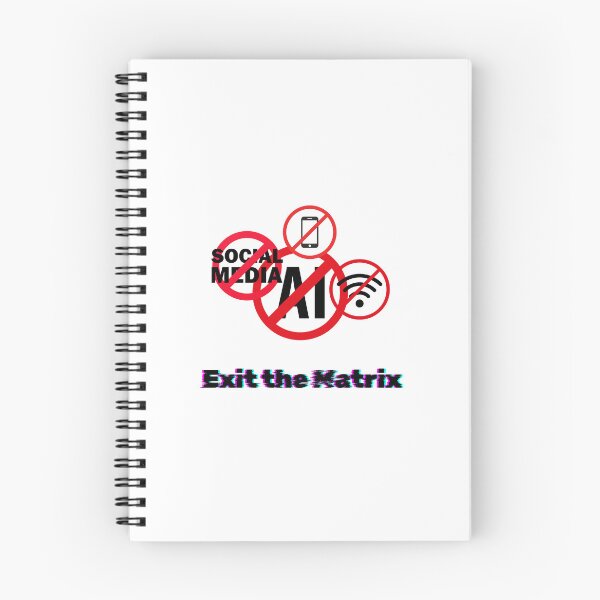 Item preview, Anti-Digital Distraction "Exit the Matrix" Graphic designed and sold by RickTShop.