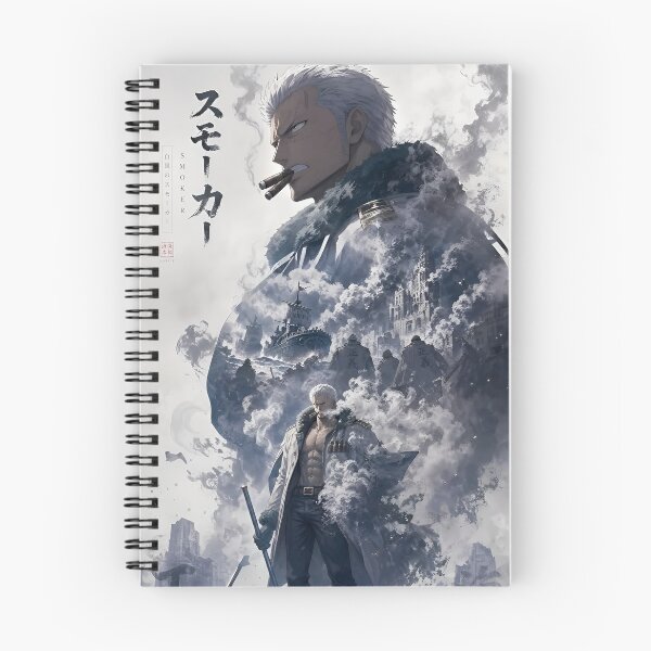 Item preview, Smoker One Piece Anime Poster | White Hunter Marine Vice Admiral Art Print | Epic Manga Character Wall Decor designed and sold by Dyan4.