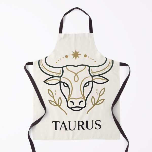Item preview, Elegant Taurus Zodiac: Celestial Bull Line Art Design designed and sold by Clavivs.