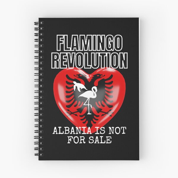 Item preview, Albania Is Not For Sale Shirt - Flamingo Revolution Turtle Wildlife Protest Design designed and sold by EarthArtDesigns.