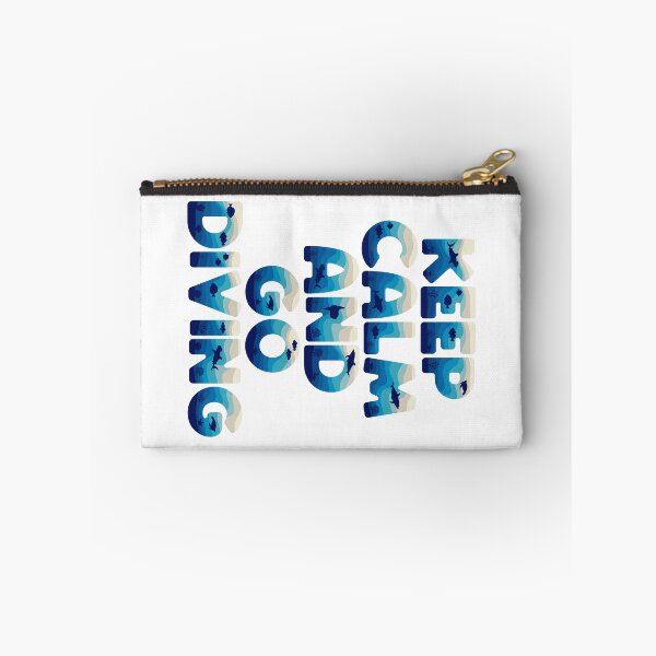 Item preview, Keep calm and go diving in marine style designed and sold by RizikCat.