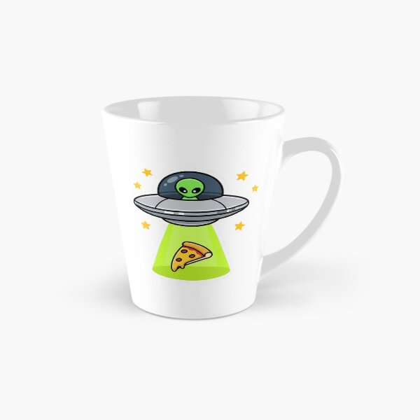 Item preview, Funny UFO Pizza Alien Tractor Beam Space Humor Kawaii designed and sold by how-is-design.