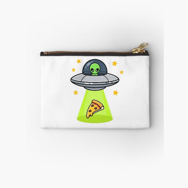 Item preview, Funny UFO Pizza Alien Tractor Beam Space Humor Kawaii designed and sold by how-is-design.