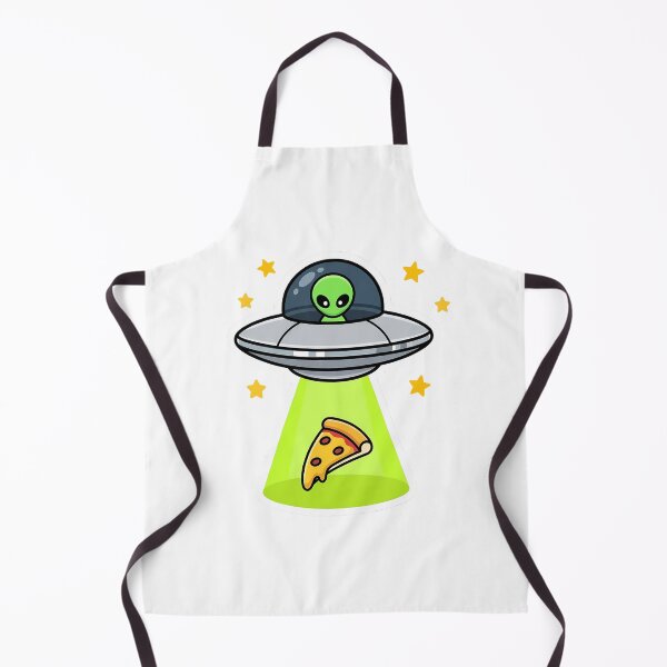 Item preview, Funny UFO Pizza Alien Tractor Beam Space Humor Kawaii designed and sold by how-is-design.