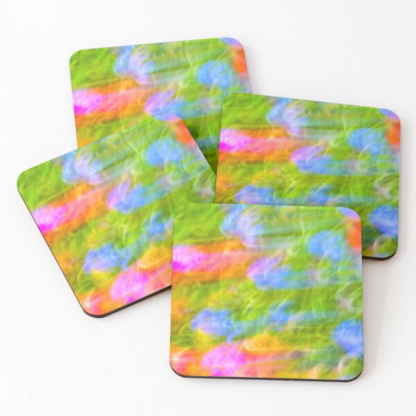 Item preview, abstact colorful floral dream, background in vibrant pastel tones designed and sold by Isar1.