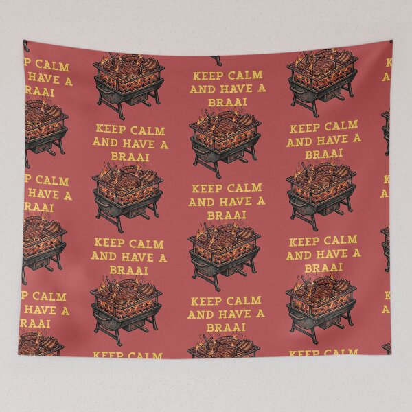Item preview, Keep Calm And Have A Braai BBQ Grill Master Meat designed and sold by d247.