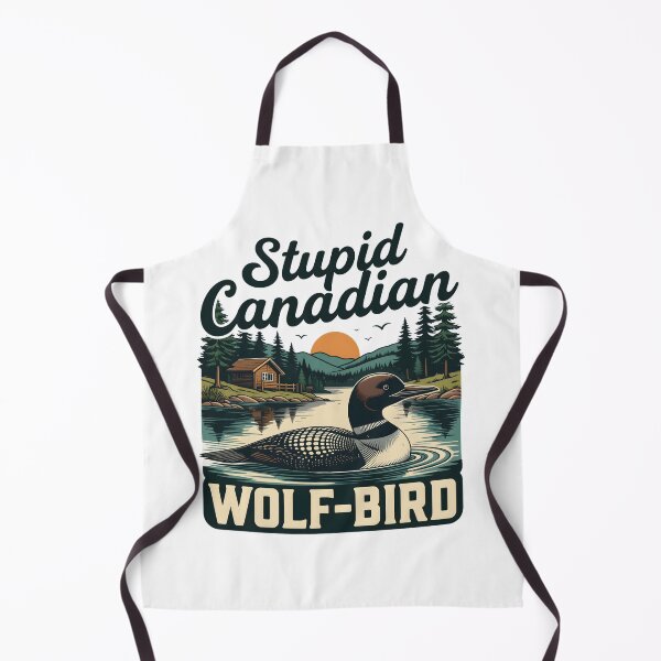 Item preview, Heated Rivalry Stupid Canadian Wolf Bird Ice Hockey Couple Romance designed and sold by PatelCarol.