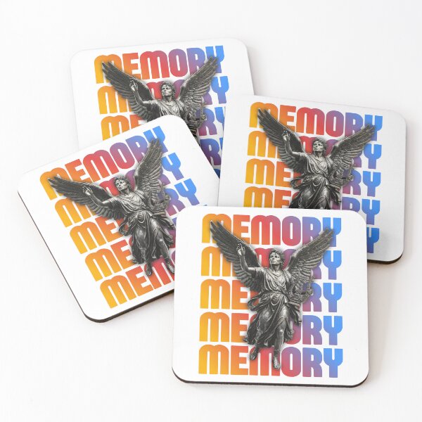 Item preview, In Loving Memory King of Pop - Retro Typographic Angel designed and sold by Dhenin Studio.