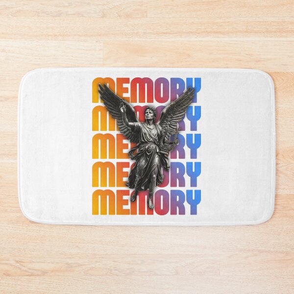 Item preview, In Loving Memory King of Pop - Retro Typographic Angel designed and sold by Dhenin Studio.