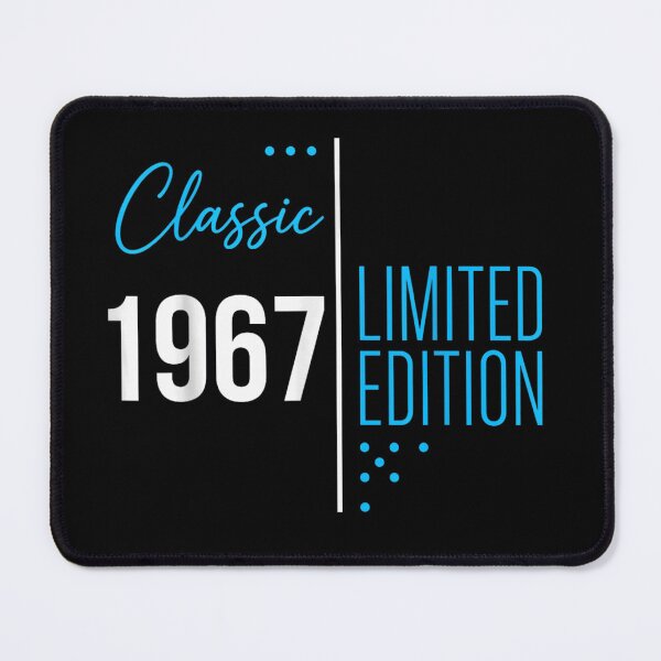 Item preview, Classic 1967 Limited Edition Retro Birthday Graphic Typography Minimalist Aesthetic designed and sold by Capisedo.