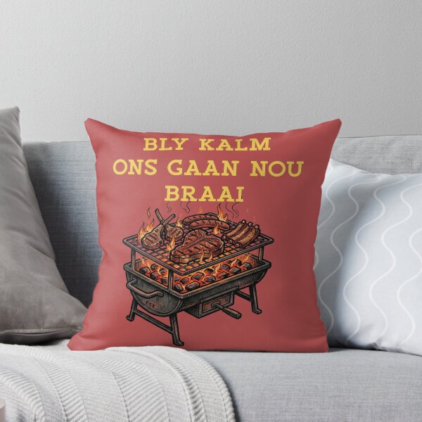 Item preview, BLY KALM ONS GAAN NOU BRAAI Grilling BBQ designed and sold by d247.