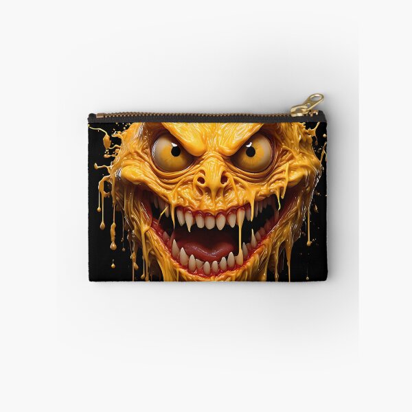 Item preview, Melting Evil Grin Cheese Monster designed and sold by ToxicInkArt.