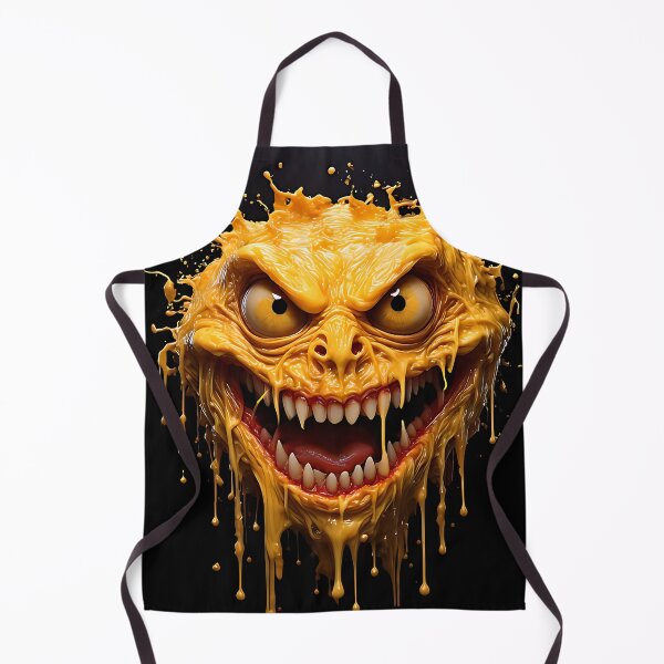 Item preview, Melting Evil Grin Cheese Monster designed and sold by ToxicInkArt.