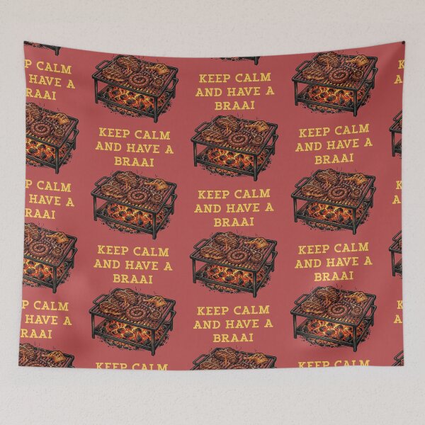 Item preview, Keep Calm And Have A Braai Grill Master designed and sold by d247.