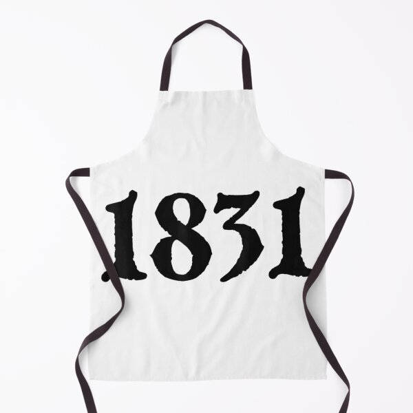 Item preview, Vintage Distressed 1831 Established Year Black Textured Grunge Typography Aesthetic designed and sold by Capisedo.