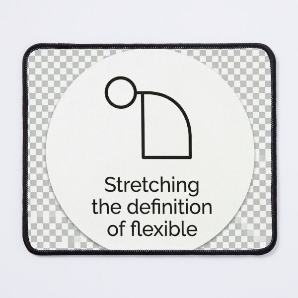 Item preview, Stretching The Definition Of Flexible Funny Yoga designed and sold by moTshiTshi.