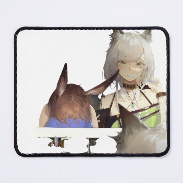 Item preview, Kal'tsit and Amiya Brushing Teeth Arknights designed and sold by KomiArts.