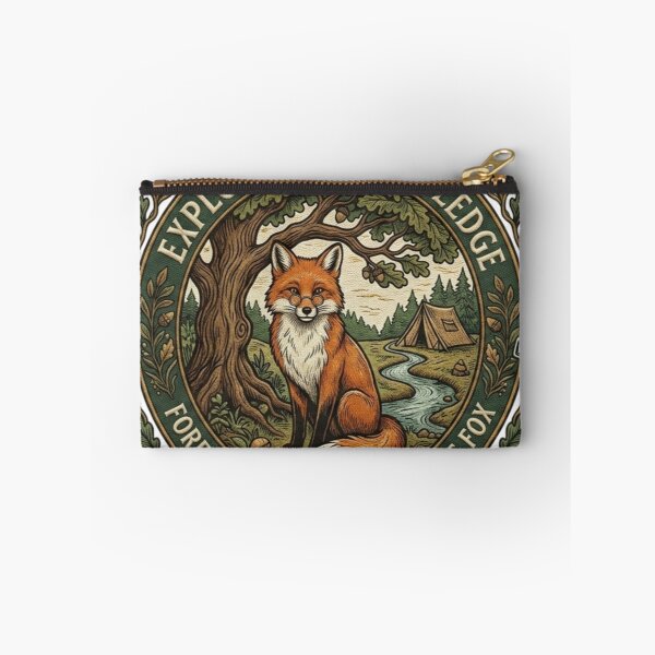 Item preview, Academic Fox Exploring Knowledge - Nature & Scholarly Forest Aesthetic designed and sold by QUIRKFITs.