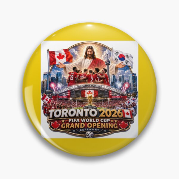 Item preview, Toronto FIFA World Cup 2026 Grand Opening Ceremony 3D Label  Label Text   designed and sold by PaintMeWorld.
