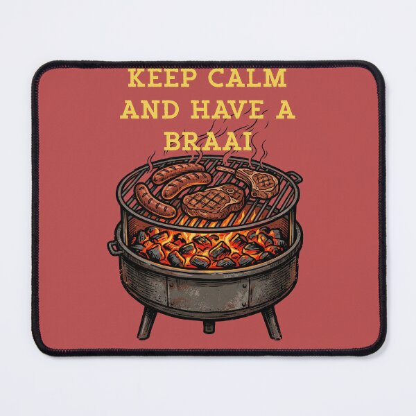 Item preview, Keep Calm And Have A Braai Grill Master designed and sold by d247.
