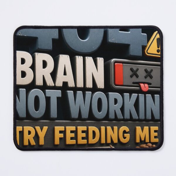 Item preview, Error 404: Brain not working. Try feeding me to restart. designed and sold by UrmiCreation.