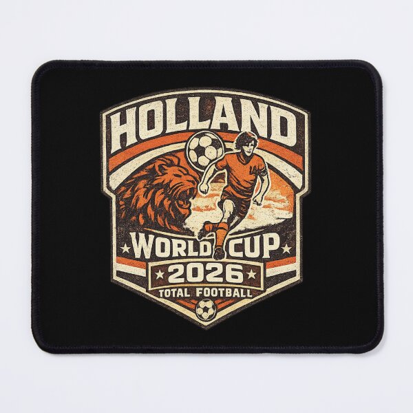 Item preview, Holland World Cup 2026 Total Football Retro Vintage T-Shirt designed and sold by ArthUpscale.