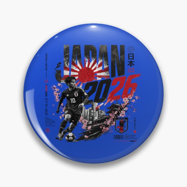 Item preview, Japan 2026 Football World Cup Glory | Samurai Blue Fan Supporter Shirt designed and sold by rushaib.