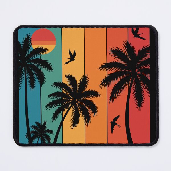 Item preview, Tropical Sunset with Palm Trees designed and sold by jkrphoto.