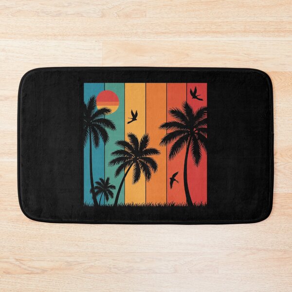 Item preview, Tropical Sunset with Palm Trees designed and sold by jkrphoto.