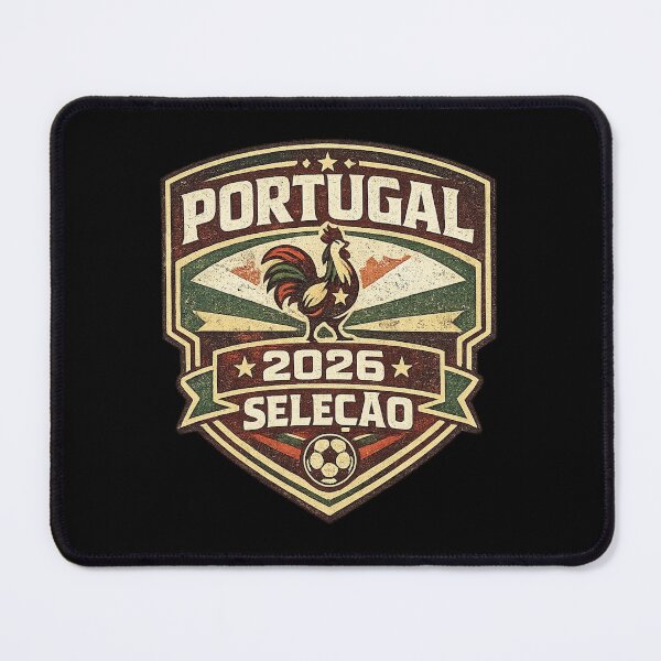 Item preview, Portugal Seleção 2026 Retro Vintage Football Fan T-Shirt designed and sold by ArthUpscale.