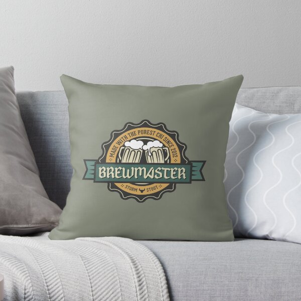 WoW Brand - Brewmaster Monk Throw Pillow