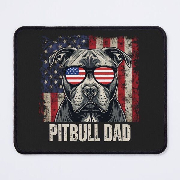 Item preview, Patriotic Pitbull Dad designed and sold by BKDIGITALSHOP.