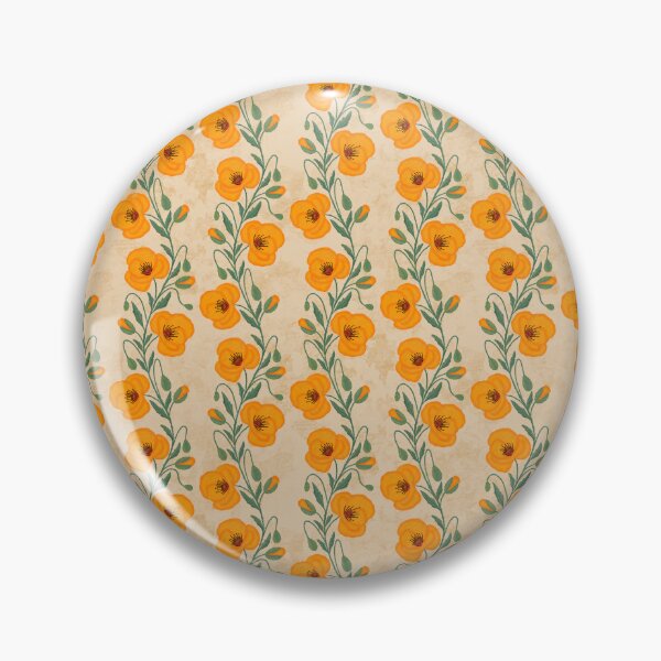 Item preview, Vibrant Orange Poppy designed and sold by Pastel Violet Studio.