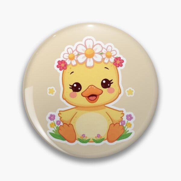 Item preview, Daisy Duckling Kawaii Sticker designed and sold by Stylestickers55.