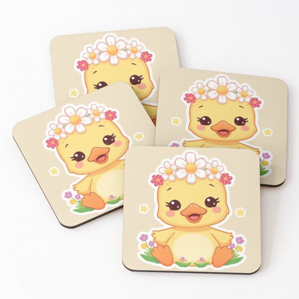 Artikelvorschau, Daisy Duckling Kawaii Sticker entworfen und verkauft von Stylestickers55.