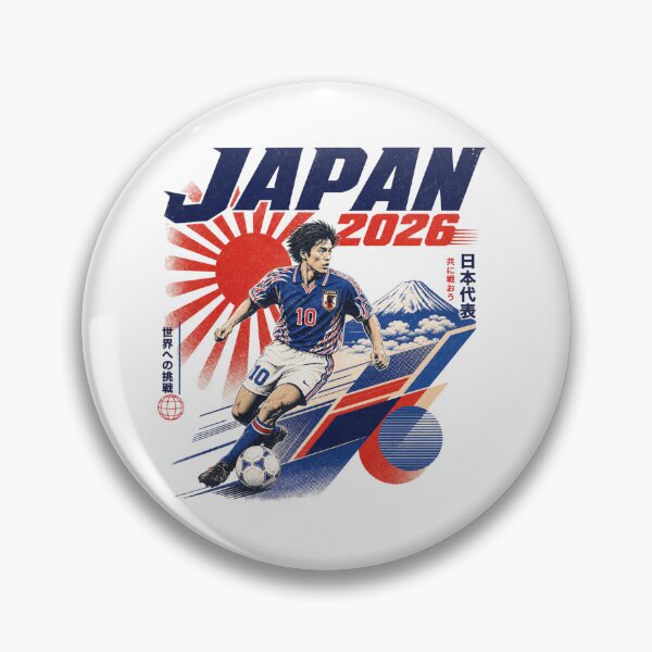 Item preview, Japan 2026 Football World Cup Glory | Samurai Blue Fan Supporter Shirt designed and sold by rushaib.
