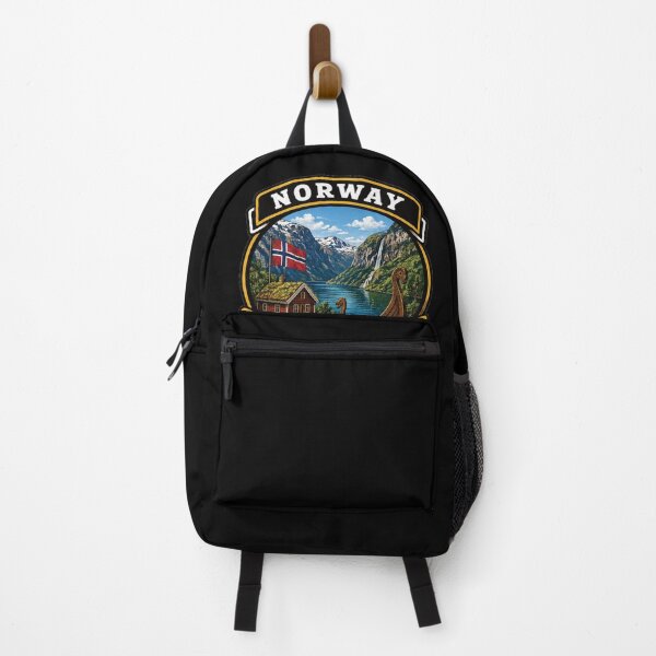 Item preview, Norway – Land of Fjords and Northern Lights designed and sold by GnuArt.